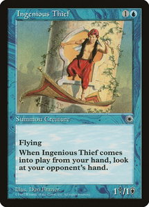 Ingenious Thief - Portal (POR) #58 - Uncommon Magic: The Gathering Trading Card
