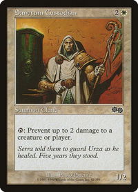 Sanctum Custodian - Urza's Saga (USG) #42 - Common Magic: The Gathering Trading Card