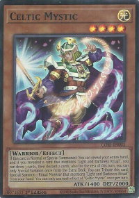 Celtic Mystic - Chaos Origins (CORI) #CORI-EN003 - Super Rare YuGiOh Trading Card