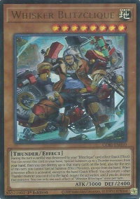 Whisker Blitzclique - Chaos Origins (CORI) #CORI-EN010 - Ultra Rare YuGiOh Trading Card