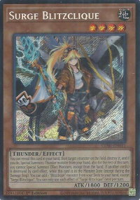 Surge Blitzclique - Chaos Origins (CORI) #CORI-EN011 - Secret Rare YuGiOh Trading Card