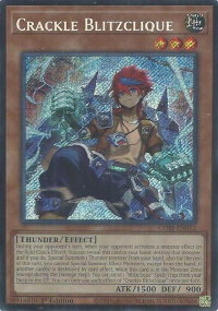 Crackle Blitzclique - Chaos Origins (CORI) #CORI-EN012 - Secret Rare YuGiOh Trading Card