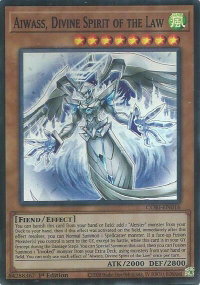 Aiwass, Divine Spirit of the Law - Chaos Origins (CORI) #CORI-EN016 - Super Rare YuGiOh Trading Card