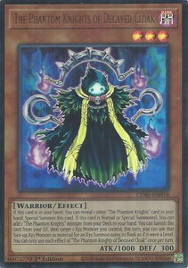 The Phantom Knights of Decayed Cloak - Chaos Origins (CORI) #CORI-EN018 - Ultra Rare YuGiOh Trading Card
