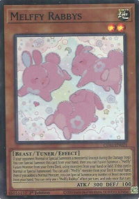 Melffy Rabbys - Chaos Origins (CORI) #CORI-EN021 - Super Rare YuGiOh Trading Card