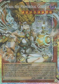 Phara the Primordial Goddess (Starlight Rare) (Extended Art) - Chaos Origins (CORI) #CORI-EN022 - Starlight Rare YuGiOh Trading Card