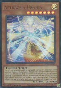 Astrazma Urania - Chaos Origins (CORI) #CORI-EN023 - Ultra Rare YuGiOh Trading Card