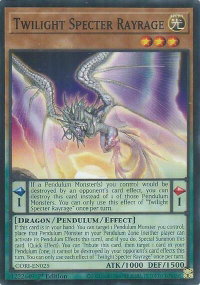 Twilight Specter Rayrage - Chaos Origins (CORI) #CORI-EN025 - Common / Short Print YuGiOh Trading Card