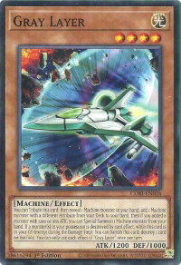 Gray Layer - Chaos Origins (CORI) #CORI-EN026 - Common / Short Print YuGiOh Trading Card