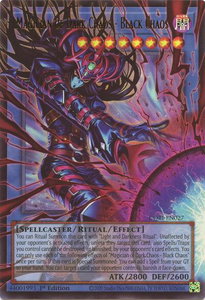 Magician of Dark Chaos - Black Chaos (Extended Art) - Chaos Origins (CORI) #CORI-EN027 - Ultra Rare YuGiOh Trading Card