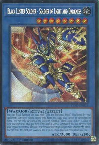 Black Luster Soldier - Soldier of Light and Darkness (Secret Rare) - Chaos Origins (CORI) #CORI-EN028 - Secret Rare YuGiOh Trading Card