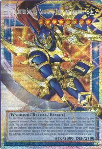 Black Luster Soldier - Soldier of Light and Darkness (Starlight Rare) (Extended Art) - Chaos Origins (CORI) #CORI-EN028 - Starlight Rare YuGiOh Trading Card