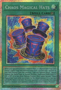 Chaos Magical Hats (Starlight Rare) - Chaos Origins (CORI) #CORI-EN046 - Starlight Rare YuGiOh Trading Card