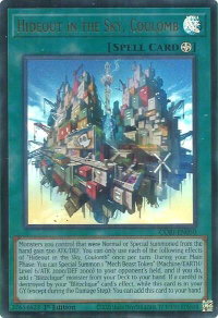 Hideout in the Sky, Coulomb - Chaos Origins (CORI) #CORI-EN050 - Ultra Rare YuGiOh Trading Card