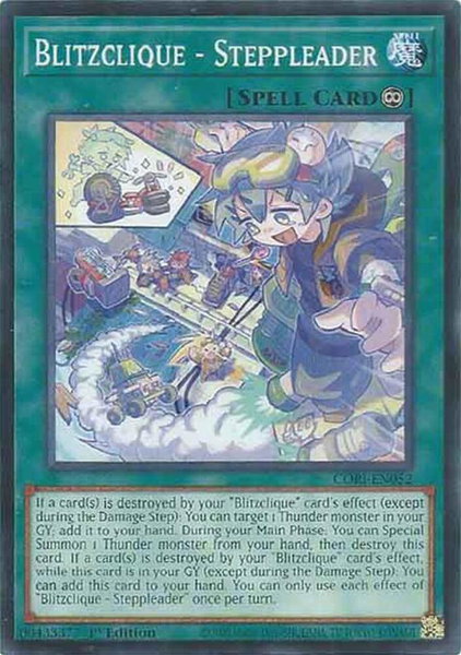 Blitzclique - Steppleader - Chaos Origins YuGiOh trading card
