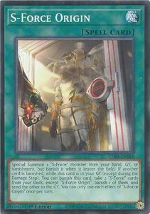 S-Force Origin - Chaos Origins (CORI) #CORI-EN058 - Common / Short Print YuGiOh Trading Card
