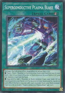 Superconductive Plasma Blast - Chaos Origins (CORI) #CORI-EN063 - Common / Short Print YuGiOh Trading Card