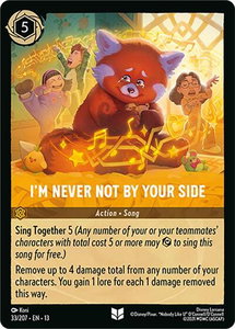 I'm Never Not by Your Side - Attack of the Vine! (13) #33/207 - Uncommon Disney Lorcana Trading Card