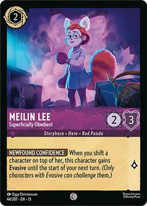 Meilin Lee - Superficially Obedient - Attack of the Vine! (13) #44/207 - Common Disney Lorcana Trading Card