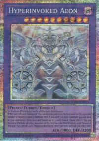 Hyperinvoked Aeon (Starlight Rare) - Chaos Origins (CORI) #CORI-EN033 - Starlight Rare YuGiOh Trading Card