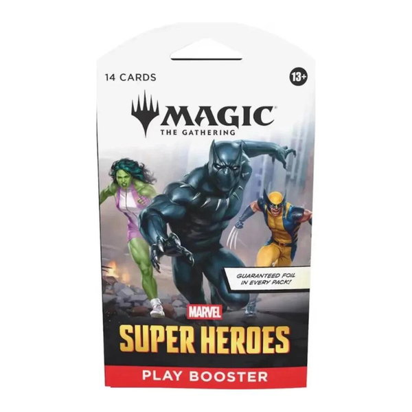 Marvel Super Heroes - Sleeved Play Booster Pack - Marvel Super Heroes Magic: The Gathering trading card