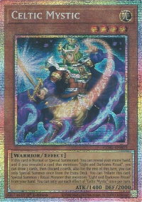 Celtic Mystic (Starlight Rare) - Chaos Origins (CORI) #CORI-EN003 - Starlight Rare YuGiOh Trading Card