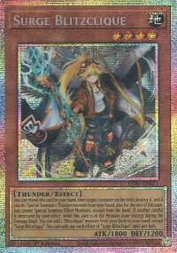 Surge Blitzclique (Starlight Rare) - Chaos Origins (CORI) #CORI-EN011 - Starlight Rare YuGiOh Trading Card