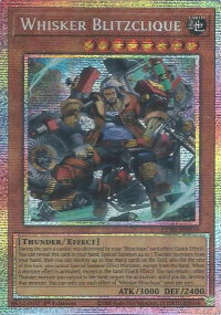 Whisker Blitzclique (Starlight Rare) - Chaos Origins (CORI) #CORI-EN010 - Starlight Rare YuGiOh Trading Card