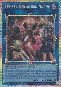 Zenna's Deceiving Doll Maidens (Starlight Rare) - Chaos Origins (CORI) #CORI-EN043 - Starlight Rare YuGiOh Trading Card