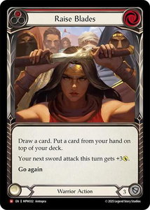Raise Blades - Mastery Pack Warrior (MPW) #MPW032 - Majestic Flesh and Blood Trading Card