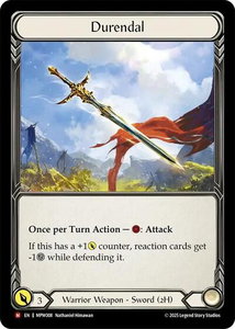 Durendal - Mastery Pack Warrior (MPW) #MPW008 - Majestic Flesh and Blood Trading Card
