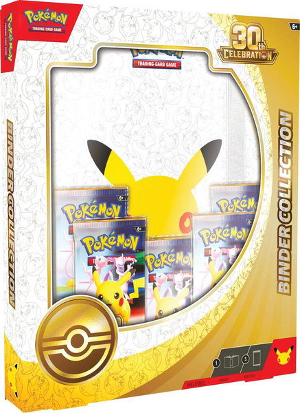 30th Celebration Binder Collection - ME: 30th Celebration Pokémon trading card