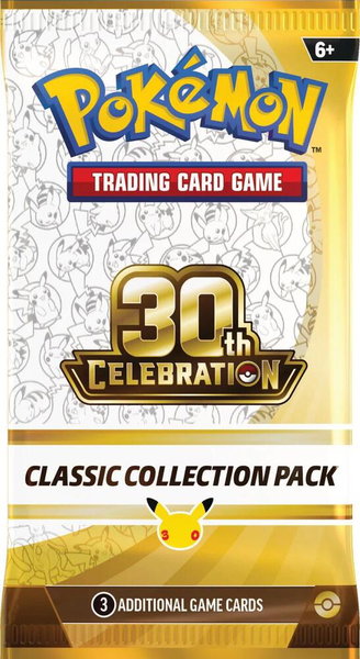 30th Celebration Classic Collection Pack - ME: 30th Celebration Pokémon trading card