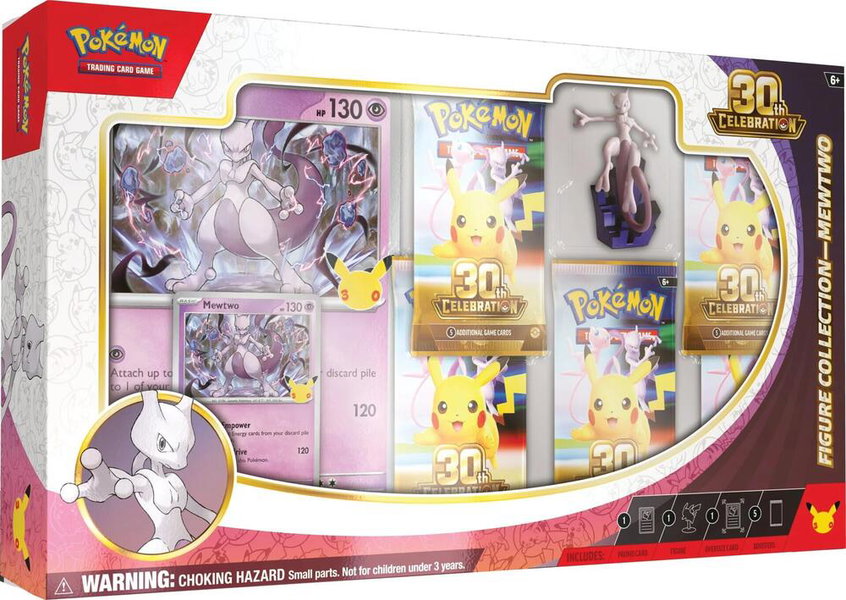 30th Celebration Figure Collection [Mewtwo] - ME: 30th Celebration Pokémon trading card