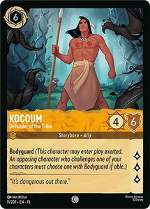 Kocoum - Defender of the Tribe - Attack of the Vine! (13) #11/207 - Common Disney Lorcana Trading Card