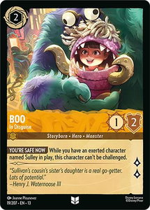 Boo - In Disguise - Attack of the Vine! (13) #19/207 - Uncommon Disney Lorcana Trading Card