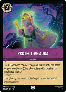 Protective Aura - Attack of the Vine! (13) #68/207 - Uncommon Disney Lorcana Trading Card