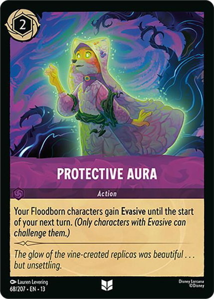 Protective Aura - Attack of the Vine! Disney Lorcana trading card