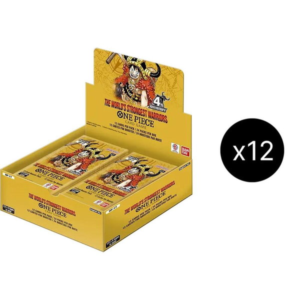 The World's Strongest Warriors Booster Box Case - The World's Strongest Warriors One Piece trading card
