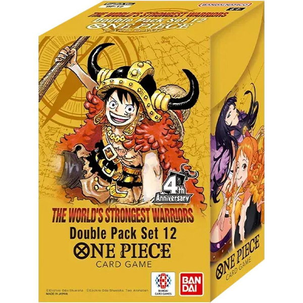 Double Pack Set Vol. 12 trading card from The World's Strongest Warriors Double Pack Set Vol. 12 - The World's Strongest Warriors One Piece trading card