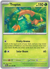 Tropius - ME05: Pitch Black (ME05) #001/084 - Common Pokémon Trading Card