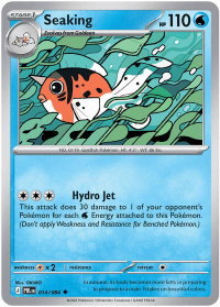 Seaking - ME05: Pitch Black (ME05) #014/084 - Uncommon Pokémon Trading Card