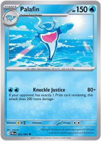 Palafin - ME05: Pitch Black (ME05) #022/084 - Uncommon Pokémon Trading Card