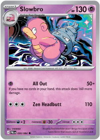 Slowbro - 030/084 - ME05: Pitch Black (ME05) #030/084 - Uncommon Pokémon Trading Card