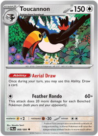 Toucannon - 068/084 - ME05: Pitch Black (ME05) #068/084 - Uncommon Pokémon Trading Card