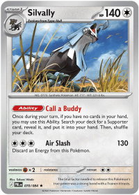 Silvally - 070/084 - ME05: Pitch Black (ME05) #070/084 - Rare Pokémon Trading Card