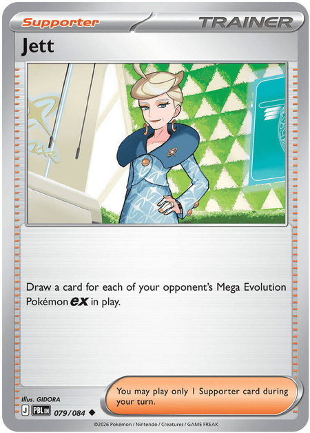 Jett - ME05: Pitch Black Pokémon trading card
