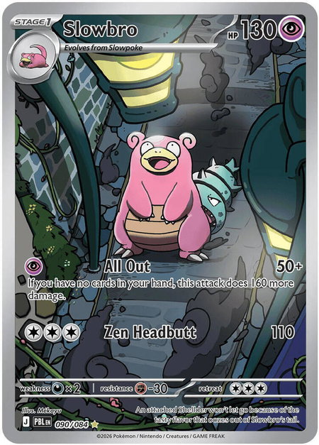 Slowbro - 090/084 - ME05: Pitch Black Pokémon trading card