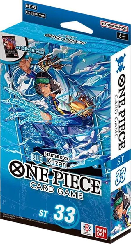 Starter Deck 33: BLUE Kuzan trading card from Starter Deck 33: BLUE Kuzan Starter Deck 33: BLUE Kuzan - Starter Deck 33: BLUE Kuzan One Piece trading card