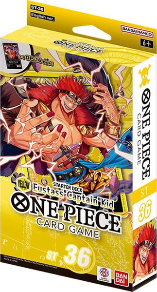 Starter Deck 36: YELLOW Eustass”Captain”Kid trading card from Starter Deck 36: YELLOW Eustass"Captain"Kid Starter Deck 36: YELLOW Eustass”Captain”Kid - Starter Deck 36: YELLOW Eustass"Captain"Kid One Piece trading card
